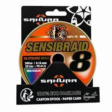  Sakura Sensibraid 8x BC 300m 0,14mm 