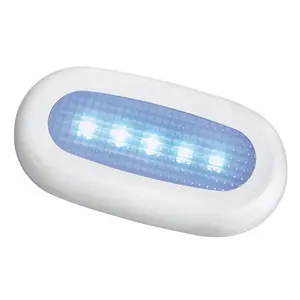  Plafonjera bijela s 5 bijelih LED-a 12V 